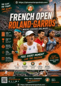 Roland-Garros tennis en direct sur abonnement IPTV